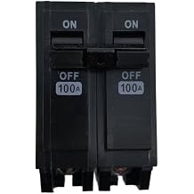 for ge Q-Line Compatible Breaker 100Amp 10KAIC Black for ge