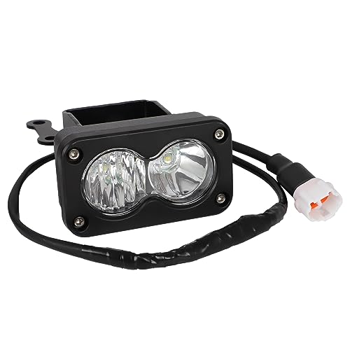 motoparty Headlight Kit for Sur-Ron Segway X260 Clear White 6000-6500K Spot/Flood Light Pods Combo Kit Motorcycle Lights Bars Accessories Bright Front Lamp 3 Inch