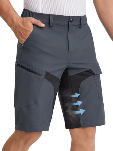 Short baggy homme imperméable 5 poches short cargo BERGRISAR