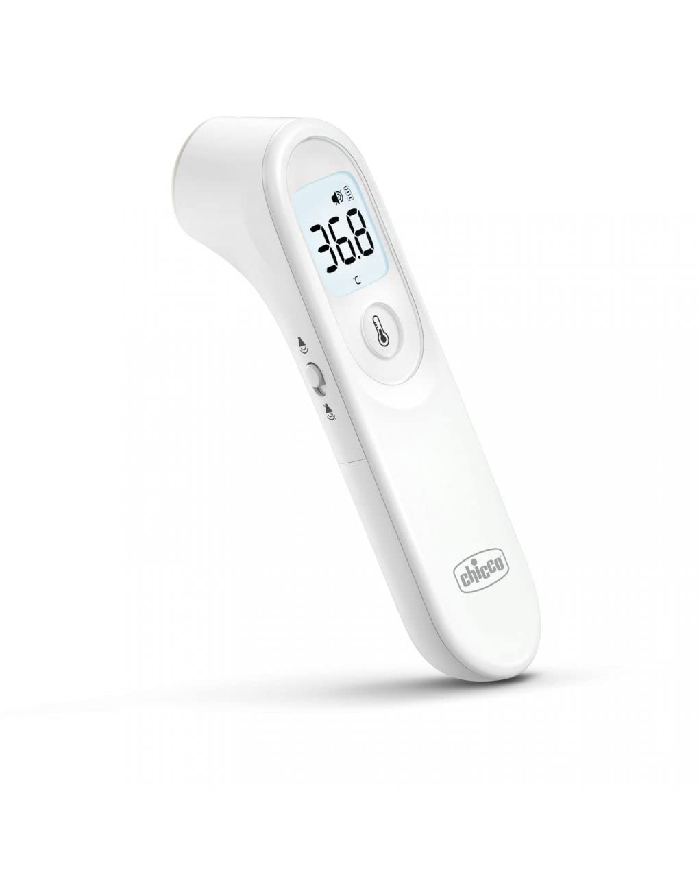 Chicco Termómetro infrarrojo YT-1 con pantalla retroiluminada, modo silencioso, práctico y funcional con señal vibratoria a partir de 0 meses