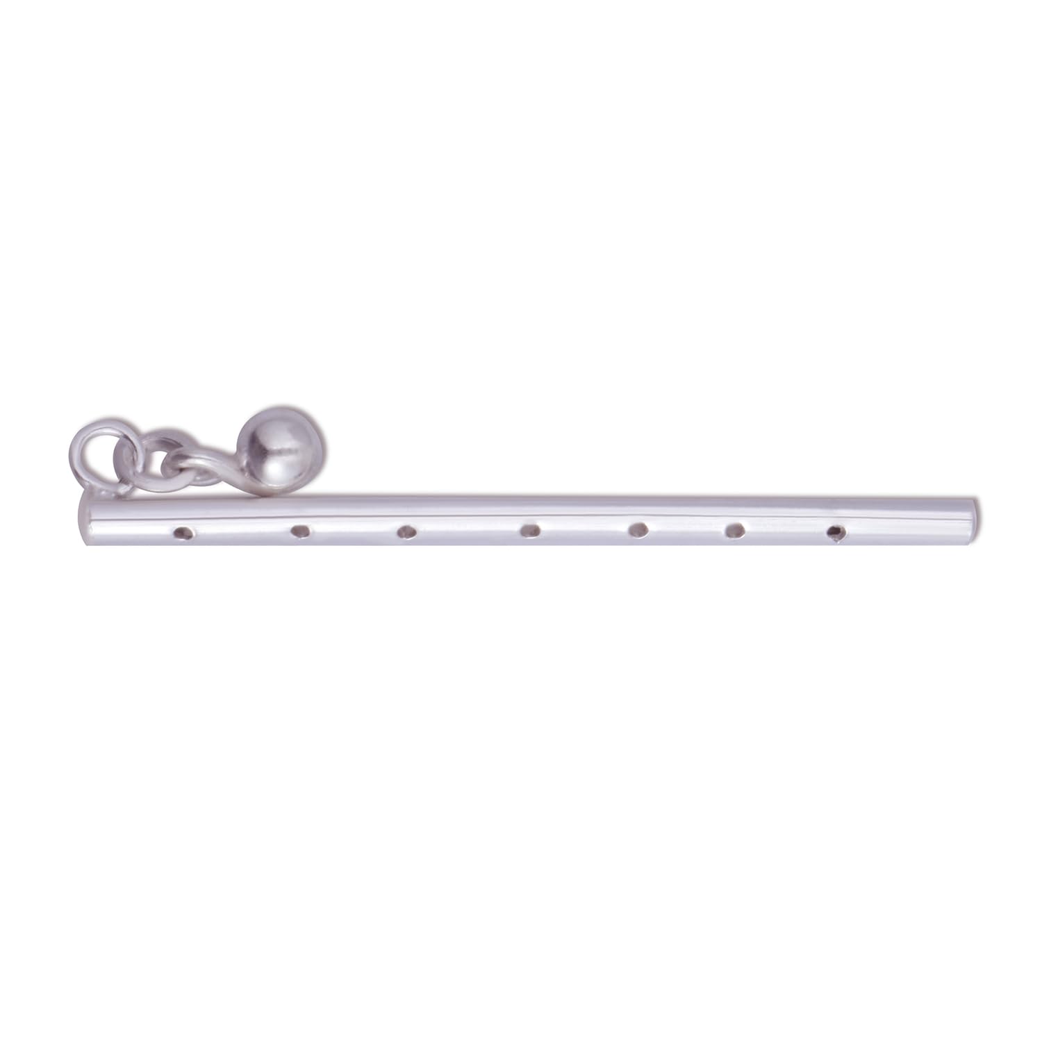 Osasbazaar Pure Silver Flute Bansuri for Laddu Gopal, Krishna, Thakur ji, Kanha, Janmashtami Puja, Mandir, Temple - 97%-99% Pure BIS Hallmarked - 2 inch-image-15