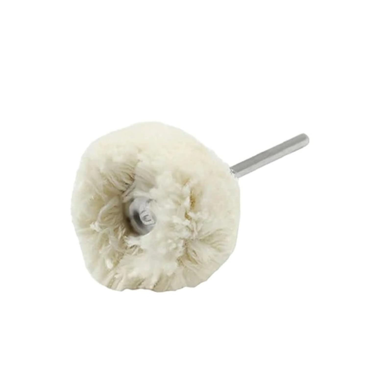 5pcs Cashmere Polishing Buffing Wheel 2.35/3.0mm Shank Wool Ball for Jewelry Jade Watches Metal Grinding Rotary Tool Accessory(3.0mm 5pcs)