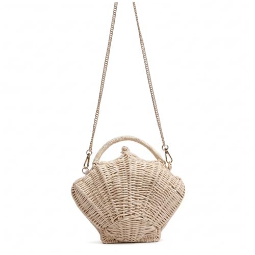 Sac à main en coquillage pour femme idéal pour les vacances et les voyages