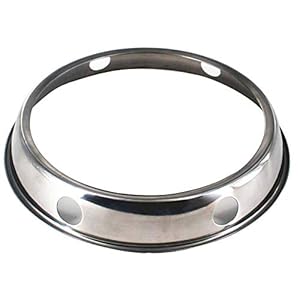 Wok Ring, stainless steel Wok Rack, 7¾-Inch and 9¾-Inch Reversible Size for Kitchen Use…