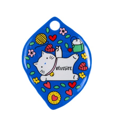 DLP – Descansa bolsa de té de melamina – Gato con éxito