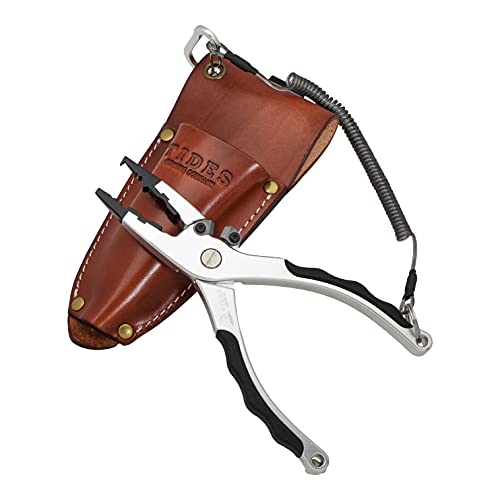 Tides Fishing Pliers with Leather Sheath...
