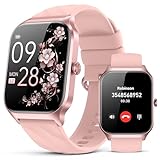 paybay Smart Watch for Women Men - Answer/Make Call, Fitness Tracker Smartwatch for Android iPhone Compatible, Heart Rate Monitor Sleep Female Cycle, 110+ Sports Modes Step Counter (Blush Pink, 1.83)