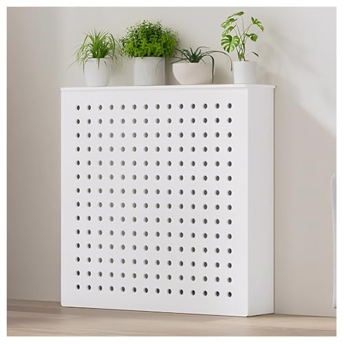 Estante para sala de estar con panel calefactor de PVC decorativo y funcional 2