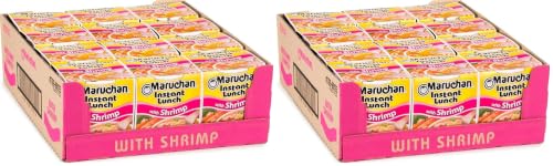 Maruchan Ramen Shrimp Flavor, 2.25 Ounce (Pack of 24)