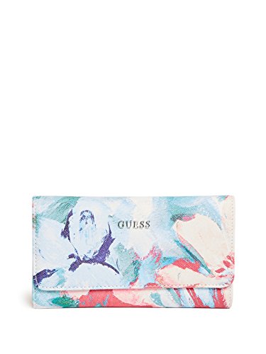 GUESS Factory Take A Dive Floral Slim Wallet