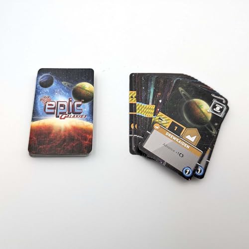 Ultra Tiny Epic Galaxies &ndash; Pocket-Sized Space Empire Game, Solo or 1-5 Players, Ages 14+, Strategic Dice Rolling & Worker Placement Game