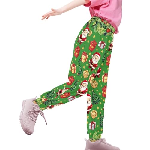 Girls Gym Jogger Sweatpants with Pocket Casual Slim Graphic Pants Sports Active Training Lightweight Pants4