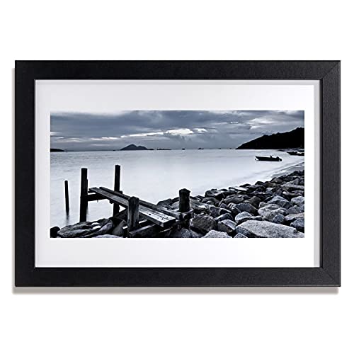 Image murale salon et chambre Tulup affiche encadrée paysage marin 30x20