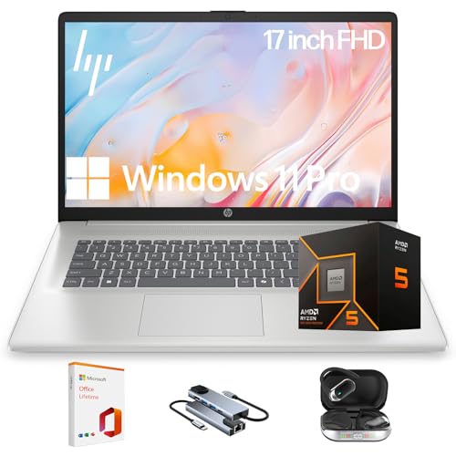 HP(�G�C�`�s�[) �m�[�g�p�\�R�� �r�W�l�X/�w���p 17.3�C���` FHD IPS�f�B�X�v���C 6�R�A AMD Ryzen 5 5500U (�ő�4.0GHz) 16GB RAM 512GB PCIe SSD �E�F�u�J���� FP���[�_�[ �L�[�p�b�h BT