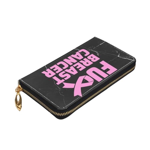 Fuck Breast Cancers Wallet Card Bag4