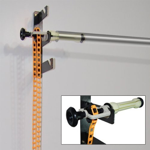 LimoStudio Photography 3-Roller Wall Mount Manual Background Support System Wall-Mounted, AGG368 - Thumbnail 4