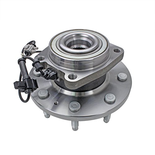 Crs Nt620303 New Wheel Bearing Hub Assembly, Front Driver (Left)/ Passenger (Right), For 2011-2016 Chevy Silverado 2500 (Hd)/ 3500Hd, Gmc 2011-2015 Sierra 3500/2011-2016 2500 (Hd), 4Wd #TOP12