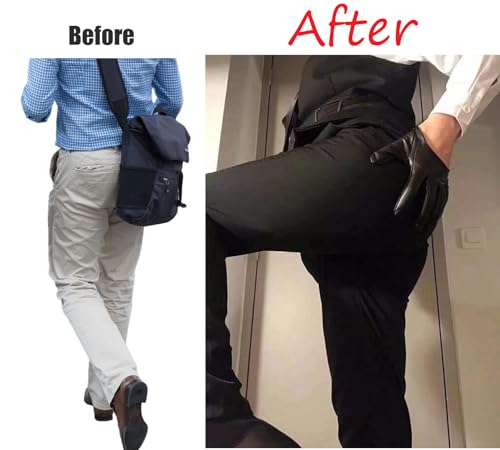 Banana Bucket Mens 3D Pouch Underwear Boxer Brief Butt Enhancer Hip Lift Body Shapewear Shorts with Detachable Padded2