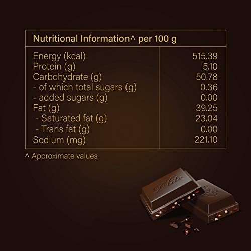 Image of Sugar Free D'lite Quinoa & Almonds Dark Chocolate Bar, 80 Grams (Pack of 6)