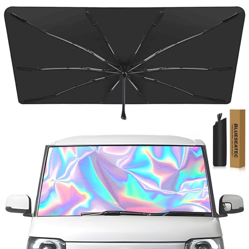 �y2025�V�o�� �Ԏ��p�vBLUESEATEC �z���_ �V�^ N-BOX JF5/6�^ �P�^ �t�����g�K���X�T���V�F�[�h n�{�b�N�X 3��� 2023�N10��-���s �ԗp�T���V�F�[�h 10�{���ՔM UV�J�b�g ���O���΍� �v���C�o�V�[�ی� 360°��]��