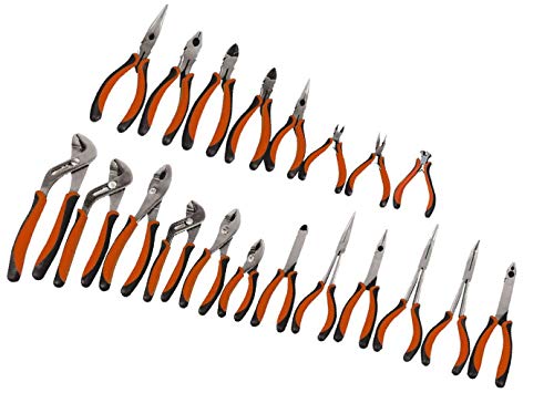 Set de 20 piezas alicates mecánicos eléctricos
