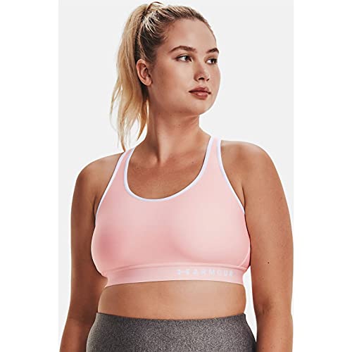 Image of Under Armour Women's Armour Mid Heathered Sports Bra
