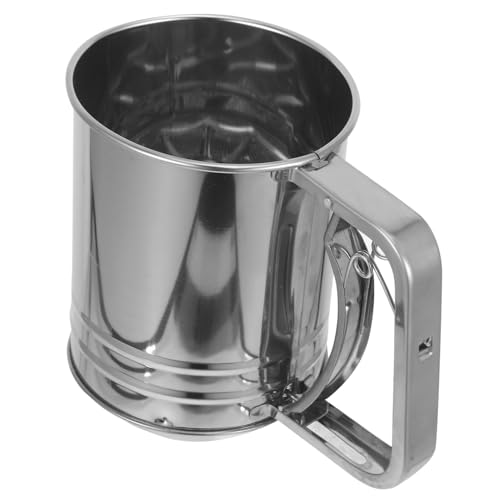 PRETYZOOM De Para Repostería Colador De y Azúcar Espolvoreador Manual para Hornear