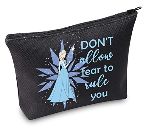 Trousse à maquillage avec fermeture éclair pour fans d'Elsa - Cadeau de princesse Elsa - Cadeau Anna, U-rule You, Trousse à maquillage Cover