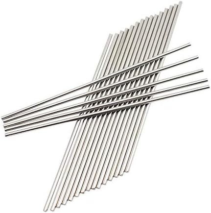CCTVMTST 20Pcs Stainless Steel 3mm x 150mm Round Shaft Rod Bar Axle for DIY RC Toy Car Helicopter Airplane