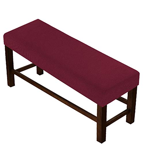 TOPCHANCES Cubierta De Punto para Banco De Comedor, Suave Y EláStica, De Spandex, para Banco, para Sofá, ExtraíBle Y Lavable, para Sala De...