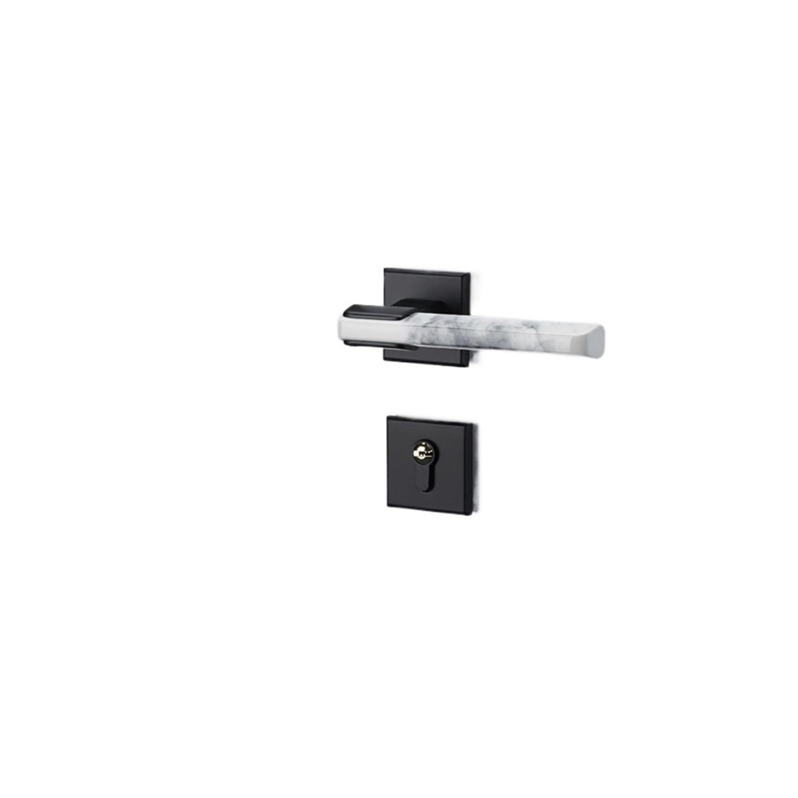 Vlalamno One Color Light Luxury Magnetic Silent Split Lock Bedroom Handle