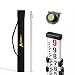 AdirPro 9-Foot Aluminum Grade Rod - 8ths, 5 Section Telescopic with Carrying Case