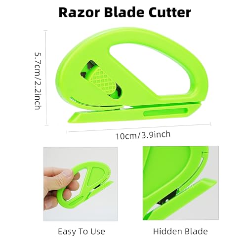 Umaki Tapeten-Glättungsset mit Tapetenkleisterpinsel, 21 cm Kunststoffrakel, Maßband, Nahtrolle