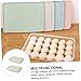 Holibanna 2pcs Storage Holder Stackable Refrigerator Container Lid -keeping Box for Kitchen and Pantry and Safe Organizer for Fridge