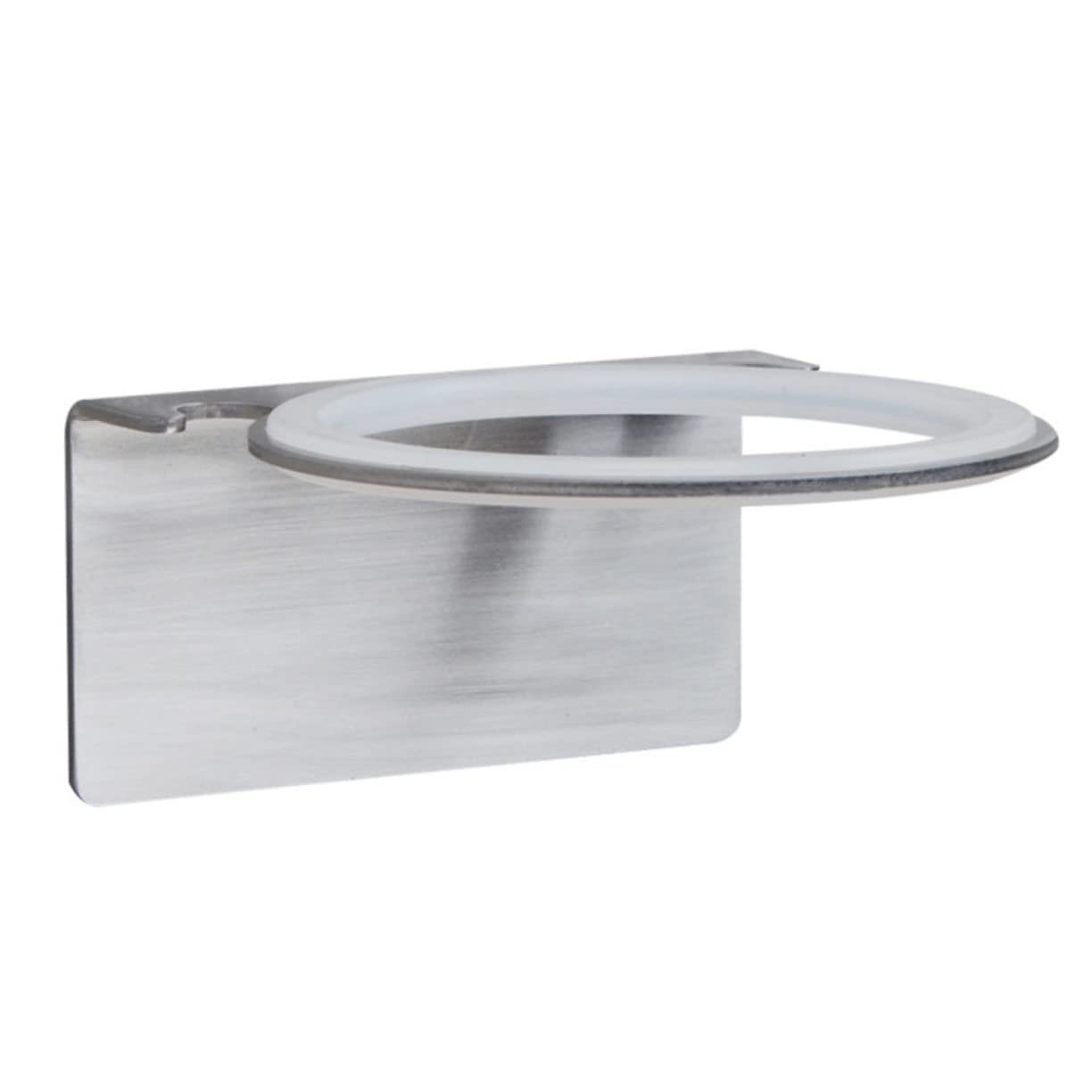 Ipetboom 304 Stainless Steel Hair Dryer Hanger Rack Wall Mount Hair Dryer Organizer Space-saving for Bathroom