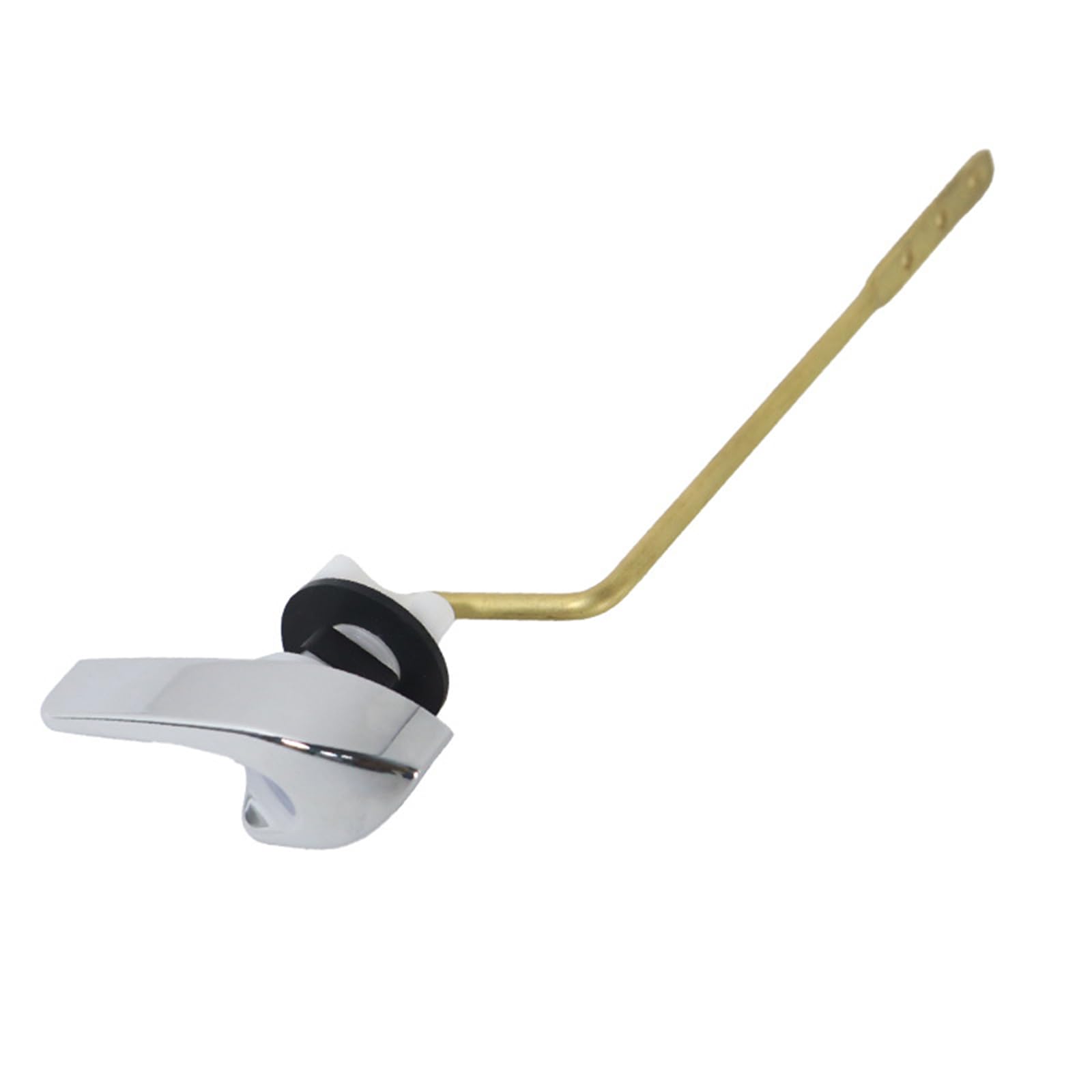 Msioytog Multicolor General Front Mount Toilet Handle With Adjustable Brass Rod Modern Toilet Levers For Simple Flushing General Handle