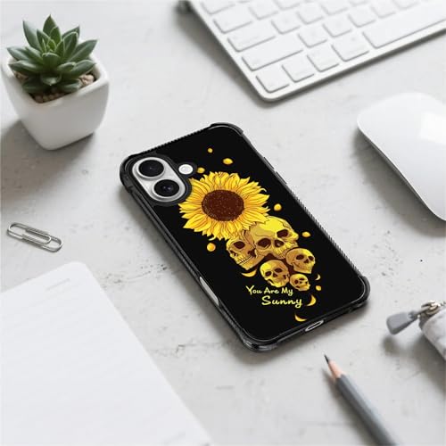 Coque iPhone Nmasd Jaune Skelton MagSafe rigide antichoc - 3
