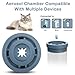STARSUM Cat Inhaler Spacer, for Cats and Small Dogs, Pet Aerosol Chamber with Silicone Mask, for First Aid at Home or Outdoors S