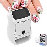 ネイルプリンター 3D Nail Art Printer, Automatic Intelligent Nail Printing Machine, Support WiFi/DIY/USB, For Home Nail Salon, Fast Drawing In 10S