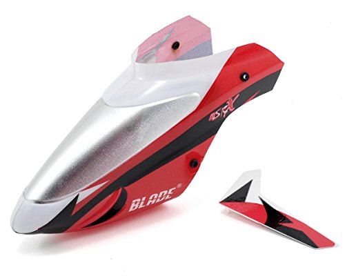 Shipodin Blade Complete Red Canopy w/ Vertical Fin: MSRX BLH3218R