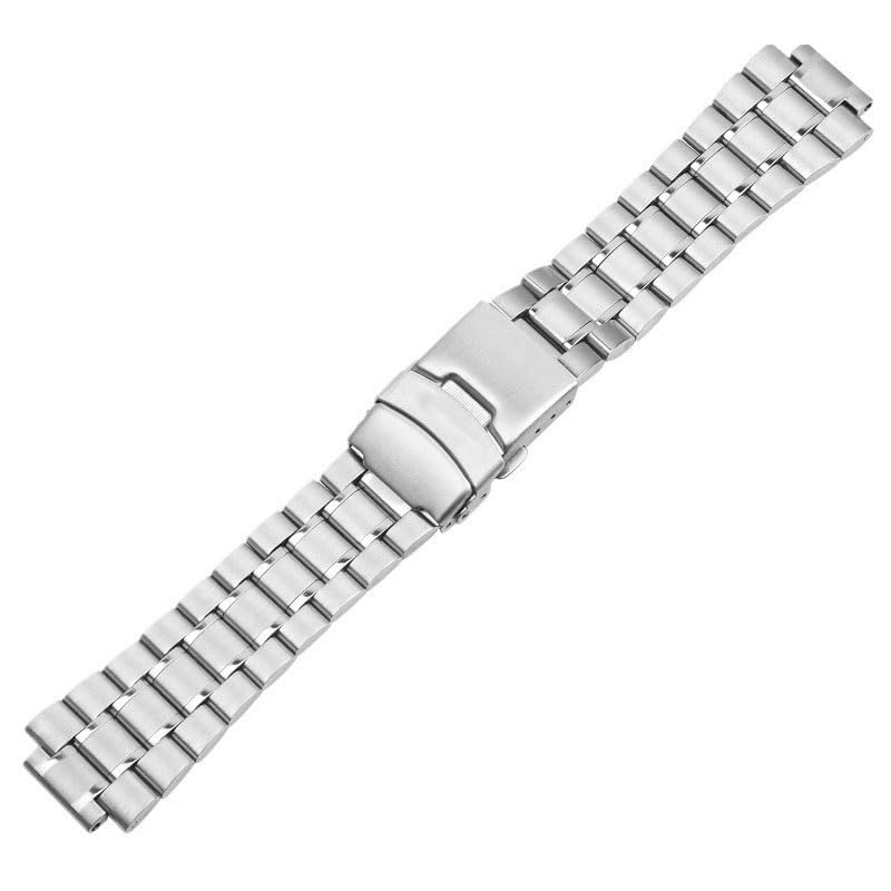 Bracelet de montre en acier inoxydable Timex T2N720 T2N721 T2N739 argent