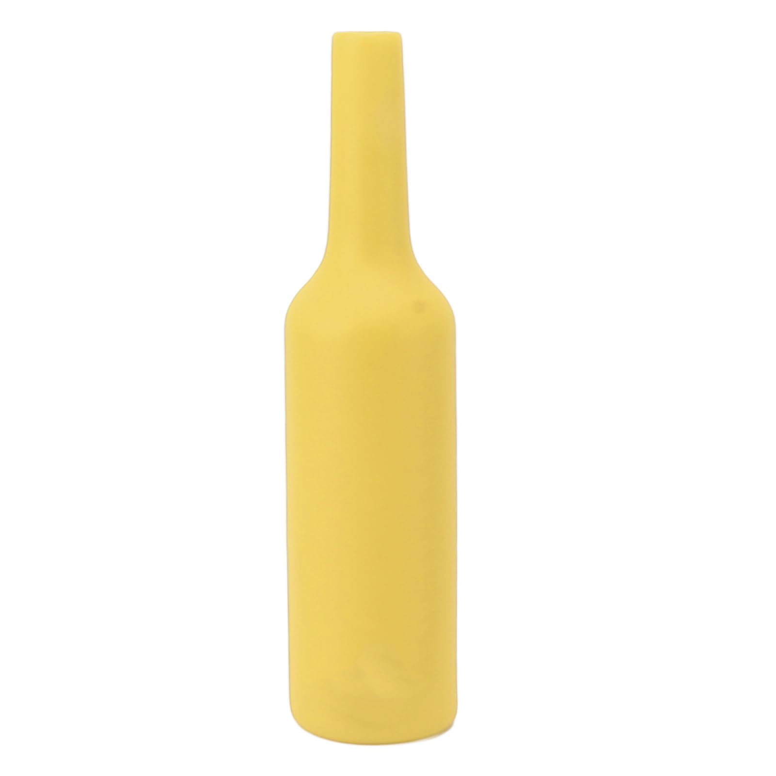 CCYLEZ Bouteille de Barman, Nettoyage Simple en Silicone, Incassable, Résistante aux Chutes, Bouteille Pratique de Barman pour Bar (YELLOW)