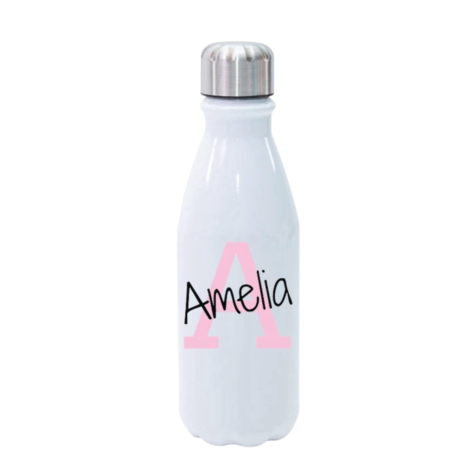 Personalised Kids Water Bottle - 650ml Capacity - Sports Gym School
