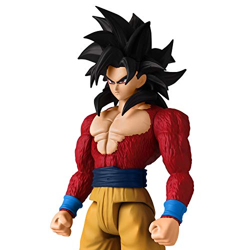 BANDAI - Dragon Ball Super - Riesenfigur Limit Breaker - Super-Saiyajin 4 Goku - Offizielle Lizenz - Große Gelenkfigur Goku Super Saiyan 4… – Ansicht 4