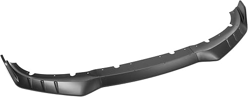 IKON MOTORSPORTS, Borde de parachoques delantero compatible con Dodge Charger 2015-2023, IKON V3 estilo negro mate ABS divisor de barbilla frontal