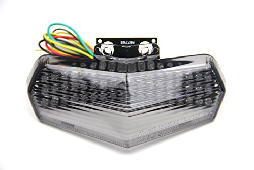 Feu Stop Led Ducati Clignotants Intégrés Fumé pour Visibilité Maximale