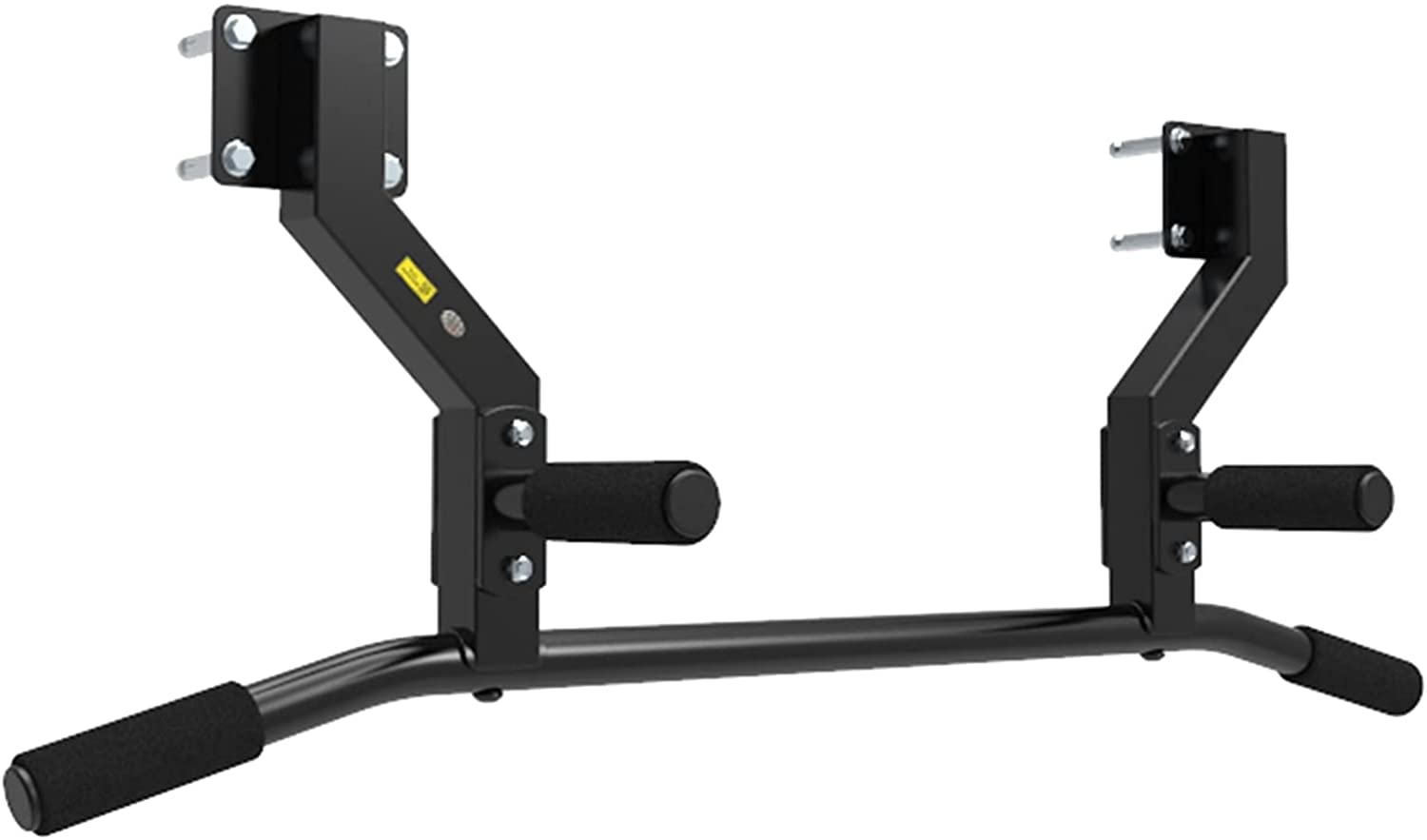 QUSYZD Fitness Training Pull Up Bar for Men & Women Pull Up Bar Heavy Duty Chin Up Bar Trainer with 4 Grip Positions, Home Gym Exercise Workout Equipment, Support Up to 250KG,A