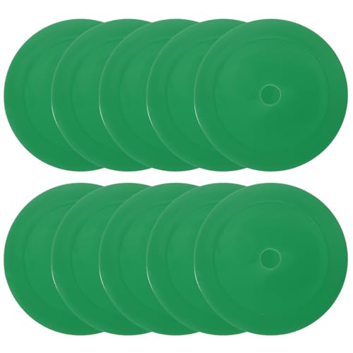 Cônes plats de 15,2 cm entraînement football agilité basket-ball lot de 10 disques sport