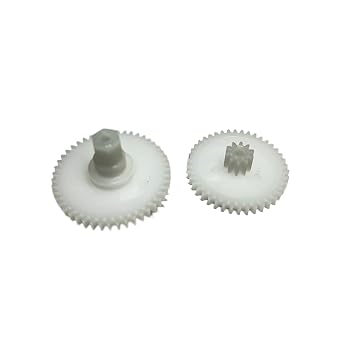 2PCS Blue Side Brush Motor Gear Replacement Gear for Robot 5/6/7 Series Robotic Vacuum Cleaner Accessories