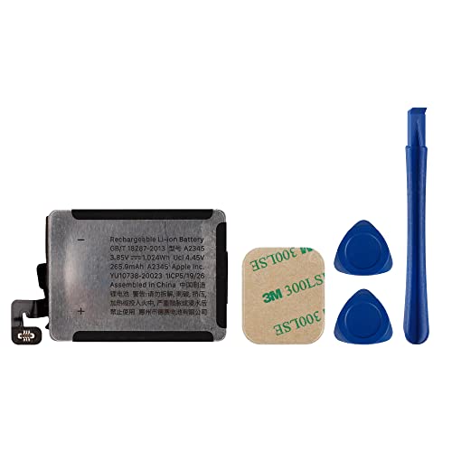 SWARK New Rechargeable Battery A2345 Compatible with Apple Watch Series 6 40mm Model A2291 A2293 A2375 with Tools